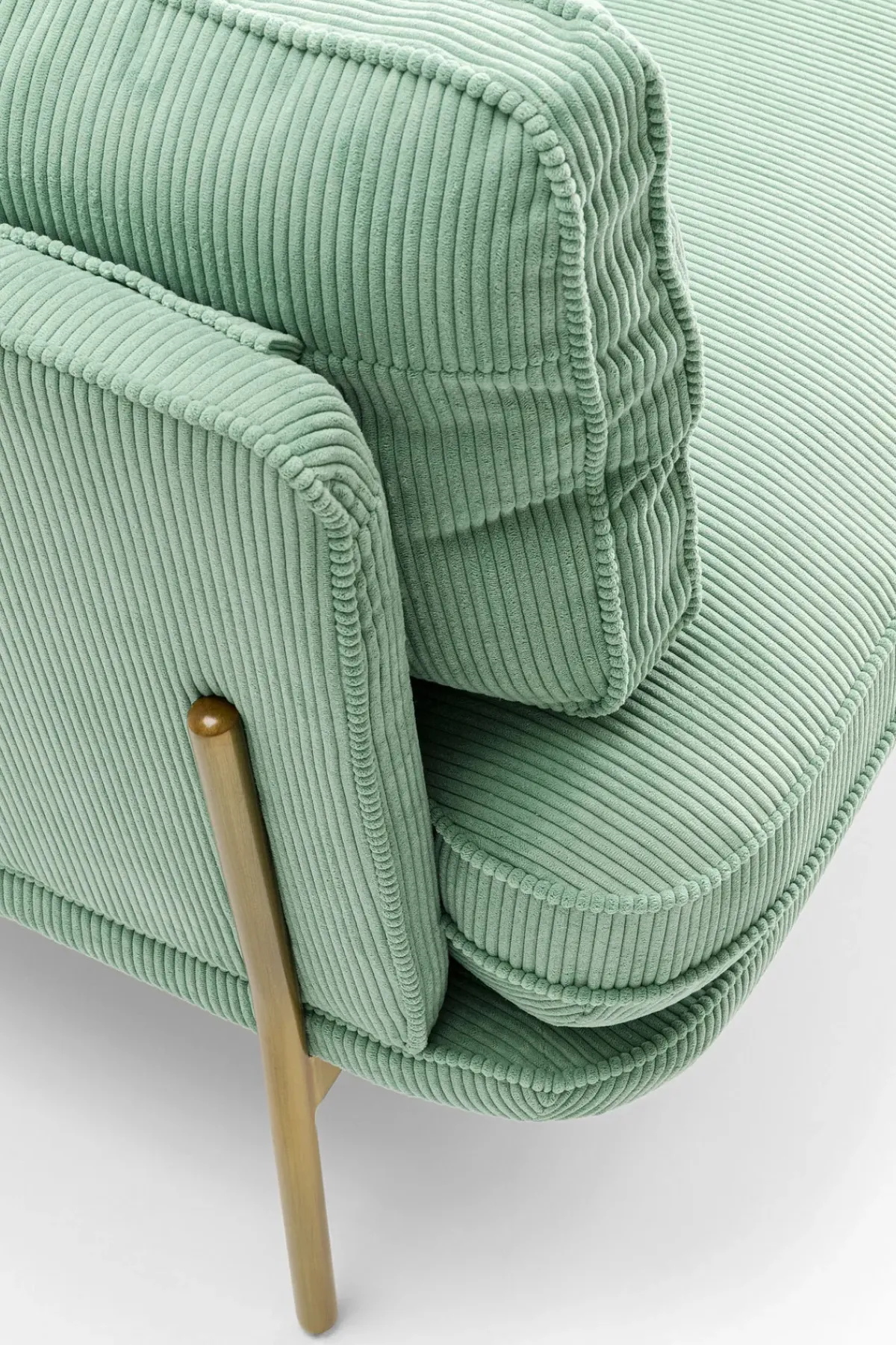 KARE24.se Soffa Shirly - Mintgrön, 3-Sits - KARE Design Discount