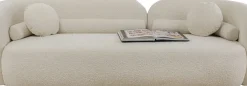 KARE24.se Soffa 3-Sits Kelly - Boucle, 225cm - KARE Design Online