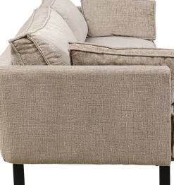 KARE24.se Soffa 3-Sits Victor - Grå, 233cm - KARE Design Clearance