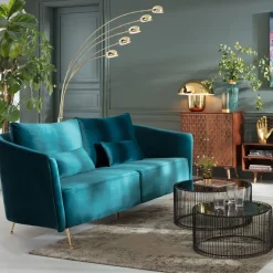 KARE24.se Soffa Vegas Forever- Blågrön, 3-Sits - KARE Design Hot