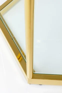 KARE24.se Soffbord Comb - Guld/Glas, 45cm - KARE Design Outlet
