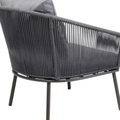 KARE24.se Soffgrupp Trädgård Elba Grey Quattro - Grå, (4/part) - KARE Design