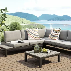 KARE24.se Soffgrupp Trädgård Holiday - Svart - KARE Design Outlet
