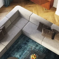 KARE24.se Soffmodul Hörn Infinity - Grå Vänster, 100cm - KARE Design Online