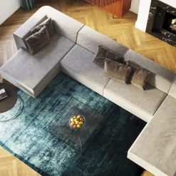 KARE24.se Soffmodul Infinity - Grå, 100cm - KARE Design Online