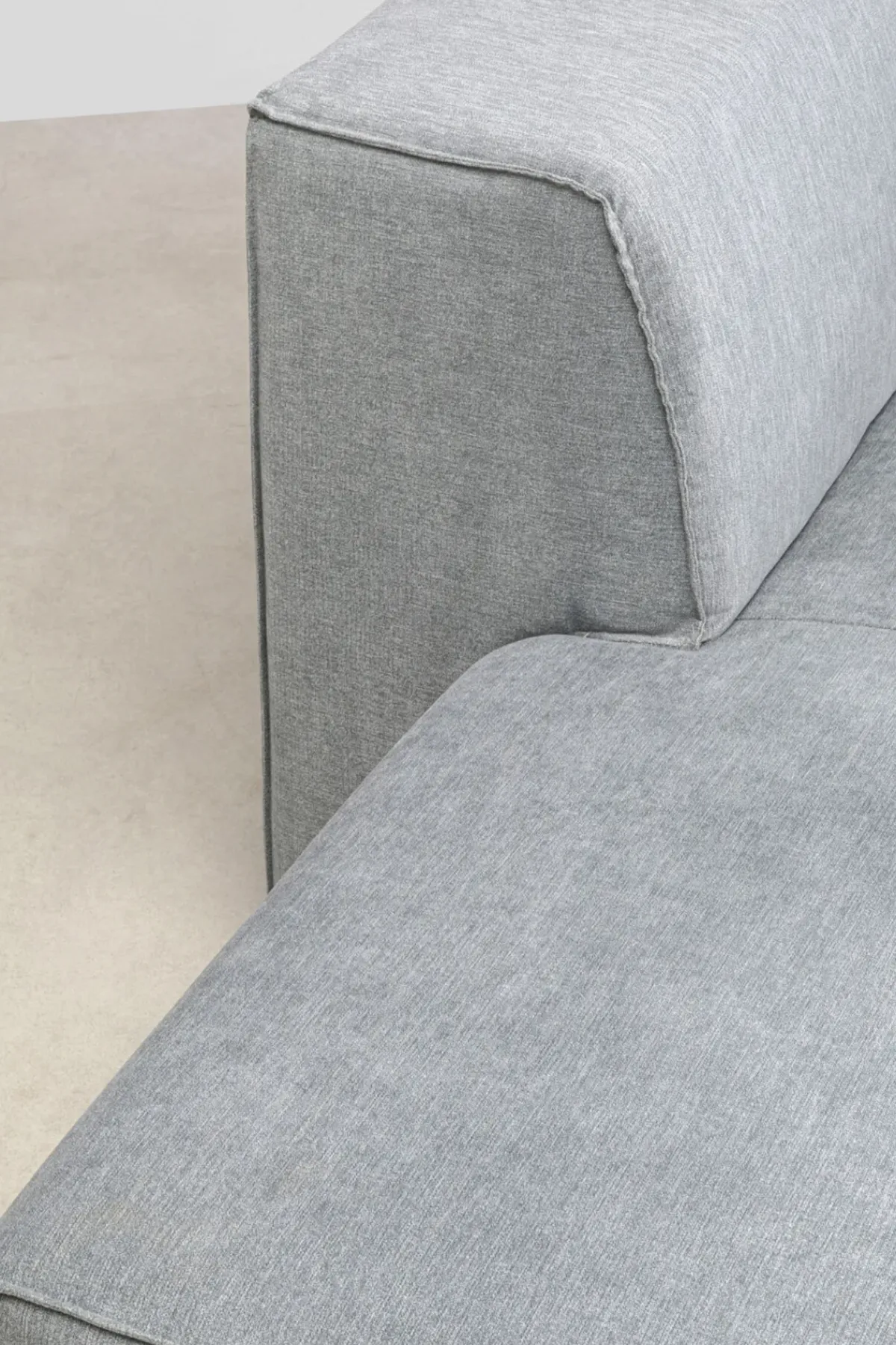 KARE24.se Soffmodul Infinity - Grå Vänster, 182cm - KARE Design Outlet