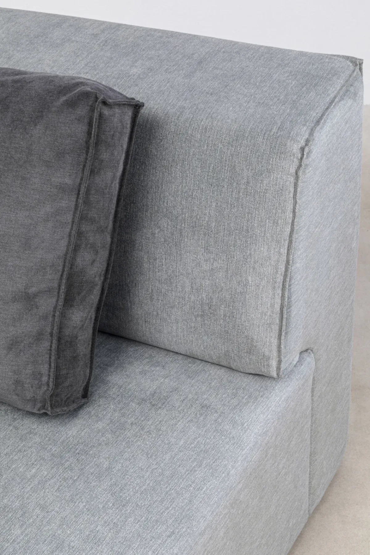 KARE24.se Soffmodul Infinity - Grå Vänster, 182cm - KARE Design Outlet