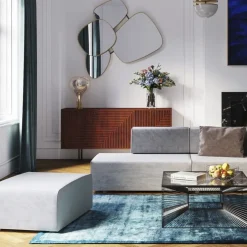 KARE24.se Soffmodul Infinity - Grå Vänster, 120cm - KARE Design Sale
