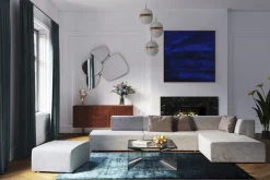KARE24.se Soffmodul Infinity - Grå Vänster, 120cm - KARE Design Sale