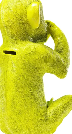 KARE24.se Sparbössa Monkey Iwazaru Lime - KARE Design Discount