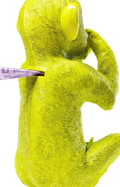 KARE24.se Sparbössa Monkey Iwazaru Lime - KARE Design Discount