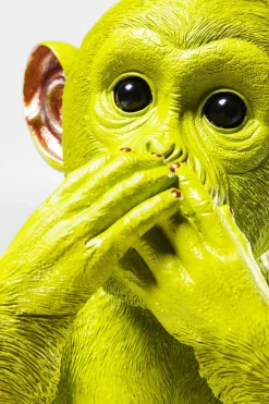 KARE24.se Sparbössa Monkey Iwazaru Lime - KARE Design Discount
