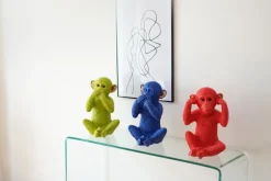 KARE24.se Sparbössa Monkey Kikazaru Röd - KARE Design Best