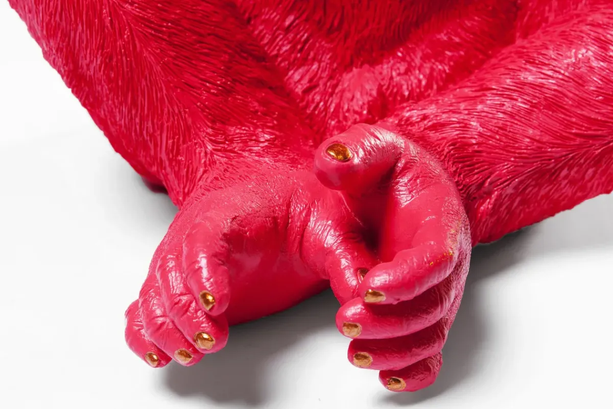 KARE24.se Sparbössa Monkey Kikazaru Röd - KARE Design Best
