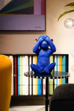 KARE24.se Sparbössa Monkey Mizaru Blå - KARE Design Clearance