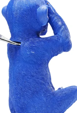 KARE24.se Sparbössa Monkey Mizaru Blå - KARE Design Clearance