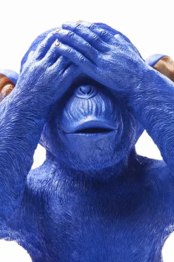 KARE24.se Sparbössa Monkey Mizaru Blå - KARE Design Clearance