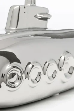 KARE24.se Sparbössa Submarine - Ubåt, Silver, 11cm - KARE Design Sale