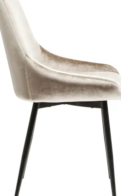 KARE24.se Stol East Side - Sammet Champagne - KARE Design Clearance
