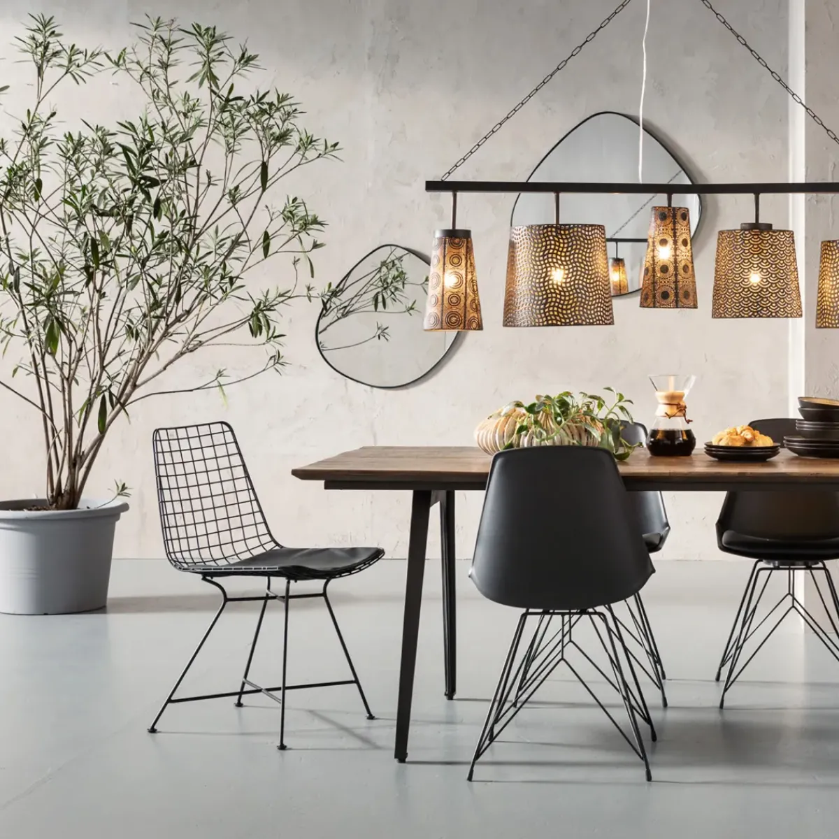 KARE24.se Stol Grid Svart - KARE Design