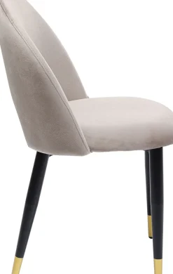 KARE24.se Stol Iris - Sammet Beige - KARE Design Outlet