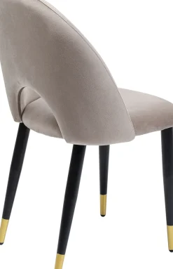 KARE24.se Stol Iris - Sammet Beige - KARE Design Outlet