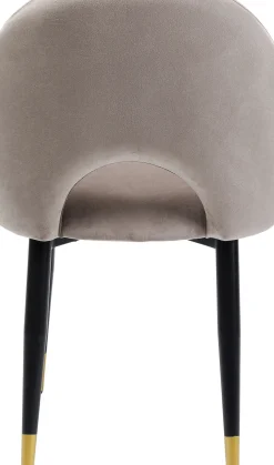 KARE24.se Stol Iris - Sammet Beige - KARE Design Outlet