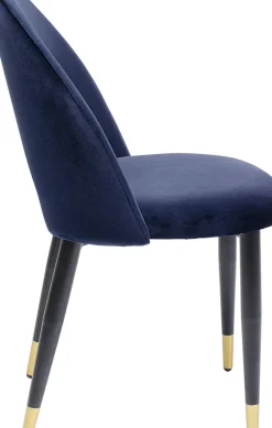 KARE24.se Stol Iris - Sammet Blå, 2 set - KARE Design Sale