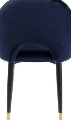 KARE24.se Stol Iris - Sammet Blå, 2 set - KARE Design Sale