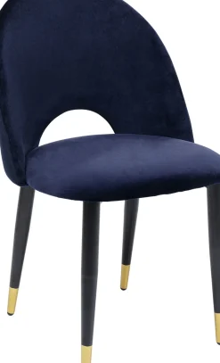 KARE24.se Stol Iris - Sammet Blå, 2 set - KARE Design Sale