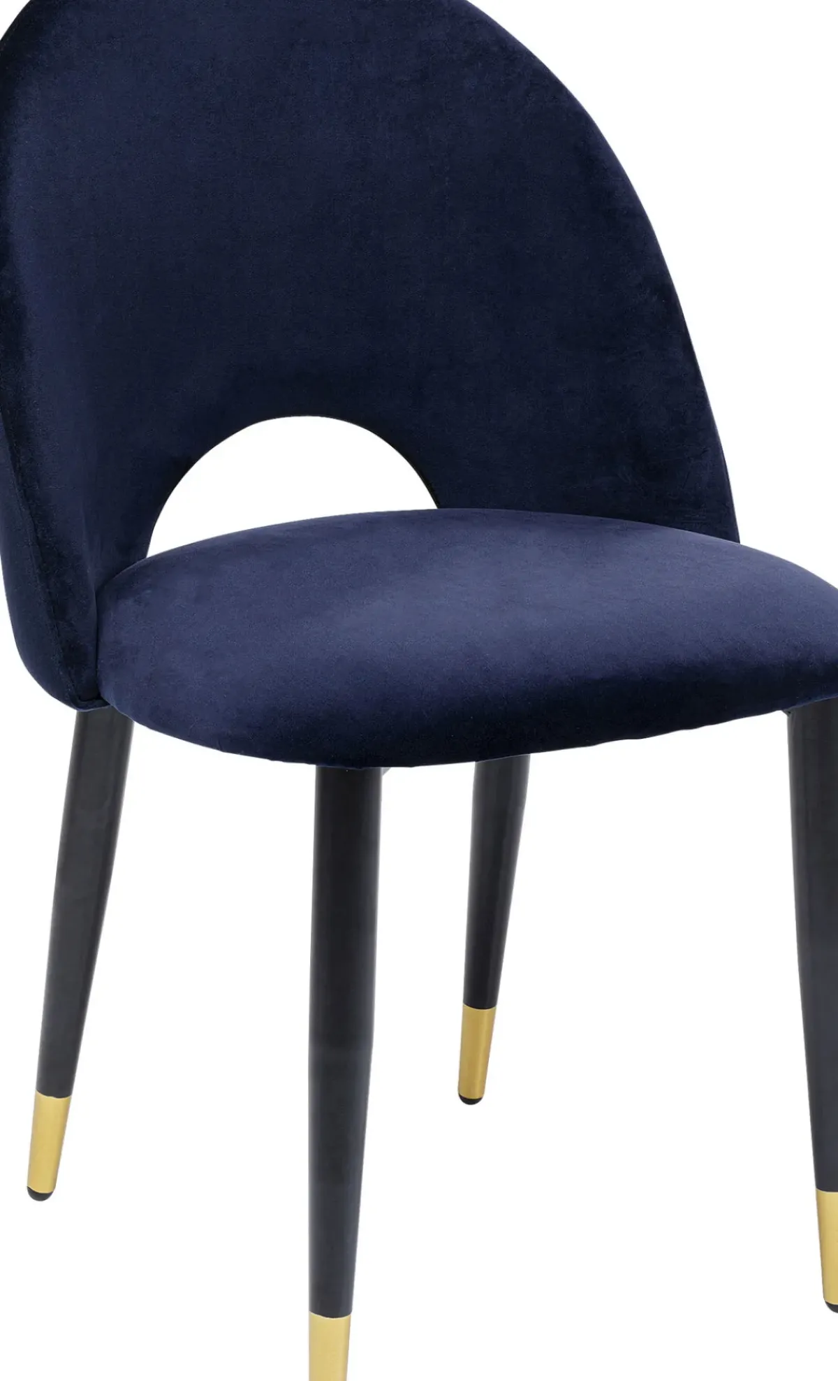 KARE24.se Stol Iris - Sammet Blå, 2 set - KARE Design Sale