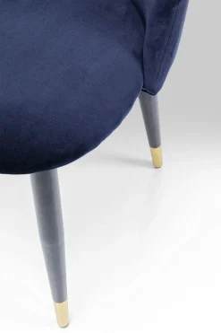 KARE24.se Stol Iris - Sammet Blå, 2 set - KARE Design Sale