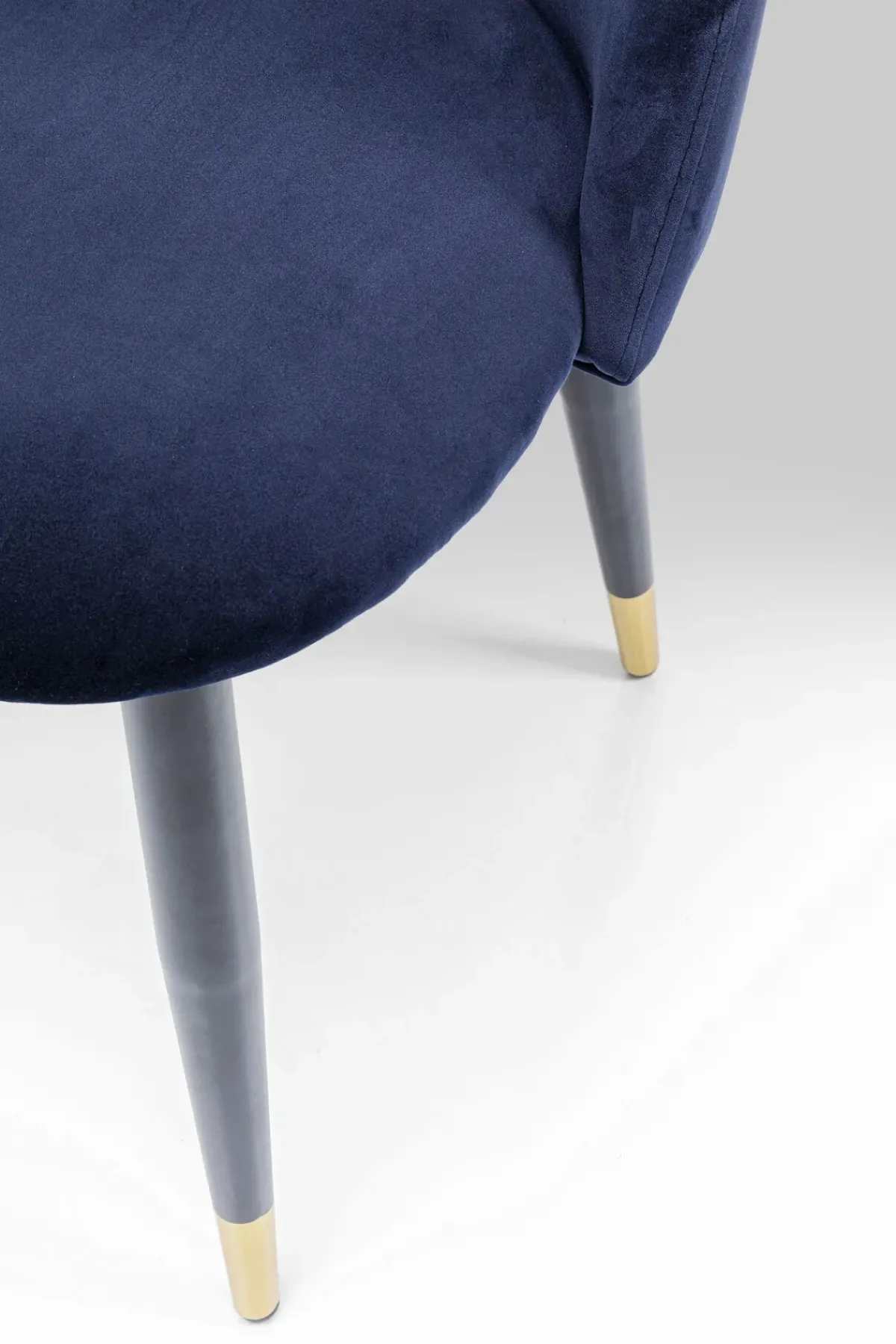 KARE24.se Stol Iris - Sammet Blå, 2 set - KARE Design Sale
