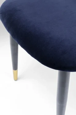 KARE24.se Stol Iris - Sammet Blå, 2 set - KARE Design Sale