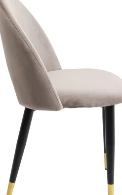 KARE24.se Stol Iris - Sammet Taupe, 2 set - KARE Design Sale