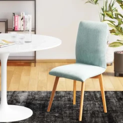 KARE24.se Stol Lara - Blå Manchester - KARE Design Discount