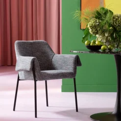 KARE24.se Stol Med Armstöd Bess - Grå - KARE Design Online