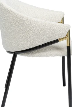 KARE24.se Stol med armstöd Boulevard - bouclé - KARE Design Outlet
