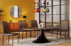 KARE24.se Stol Milano Brun - KARE Design