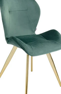 KARE24.se Stol Viva - Grön Sammet/Mässing - KARE Design Online
