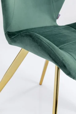 KARE24.se Stol Viva - Grön Sammet/Mässing - KARE Design Online