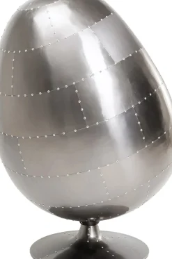 KARE24.se Surrfåtölj Eye Ball Gun  - Svart/Silver Metal - KARE Design Outlet