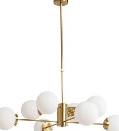 KARE24.se Taklampa Heavenly - Mässing/Vit, Ø98cm - KARE Design Hot