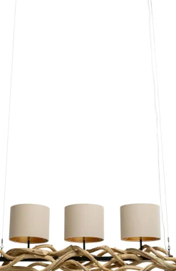 KARE24.se Taklampa Jungle Club - Natur, 115cm - KARE Design