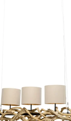 KARE24.se Taklampa Jungle Club - Natur, 115cm - KARE Design