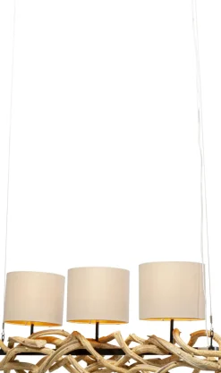 KARE24.se Taklampa Jungle Club - Natur, 115cm - KARE Design
