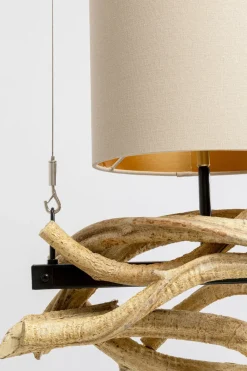 KARE24.se Taklampa Jungle Club - Natur, 115cm - KARE Design