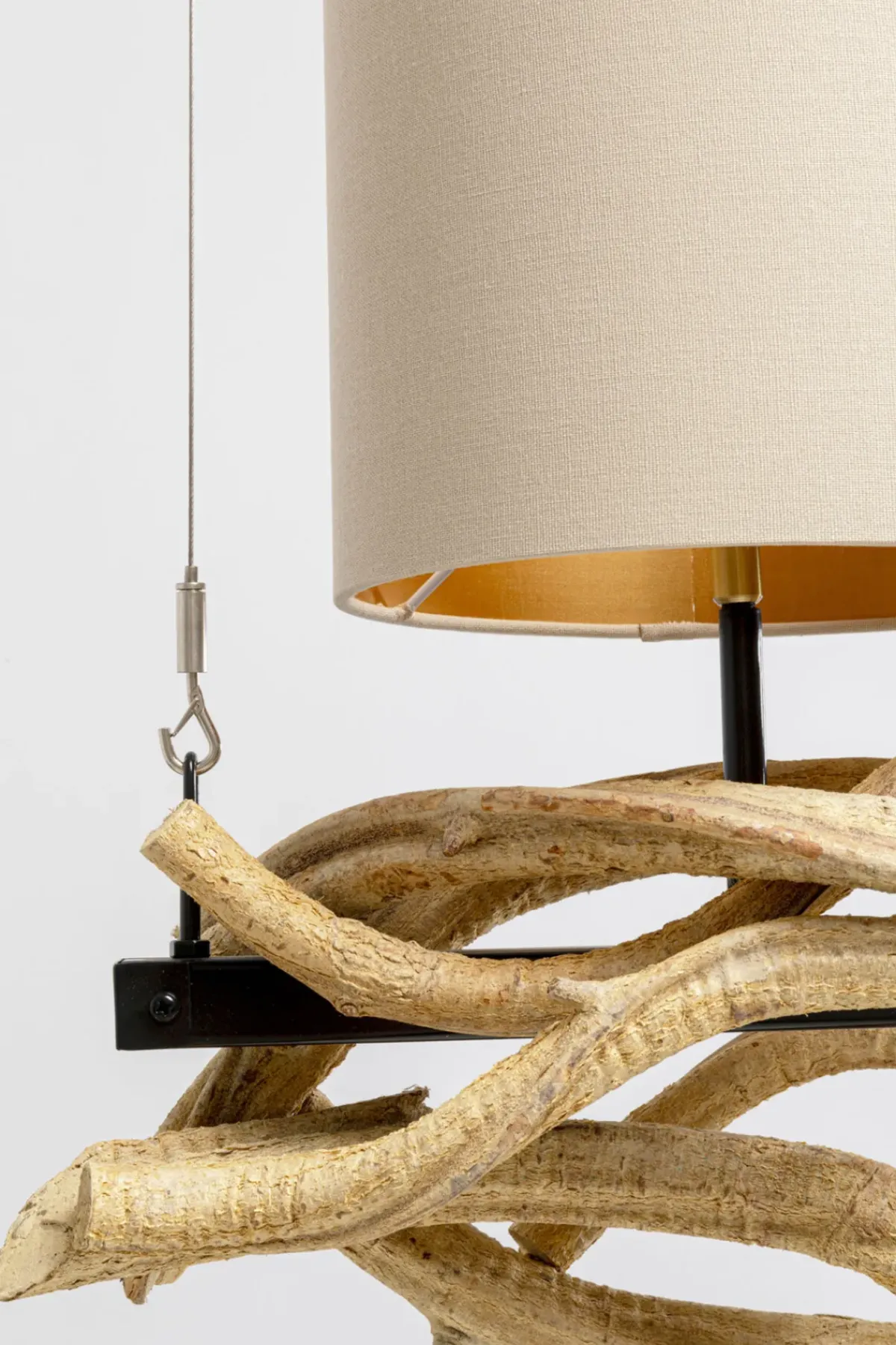 KARE24.se Taklampa Jungle Club - Natur, 115cm - KARE Design