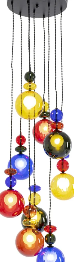KARE24.se Taklampa Mazzo Nove Spiral - Flerfärgad, Ø44cm - KARE Design Outlet