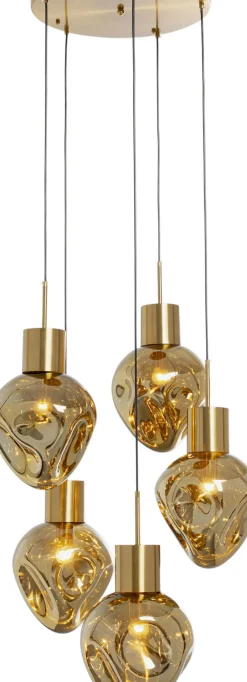 KARE24.se Taklampa Supernova - Pendel Amber Cinque Ø50cm - KARE Design Hot